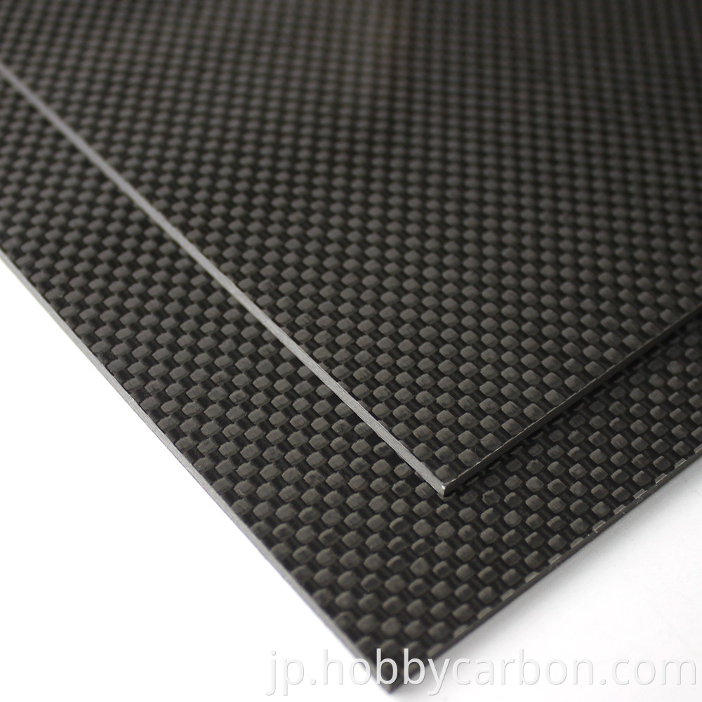 Plain Matte Carbon Fiber Sheet